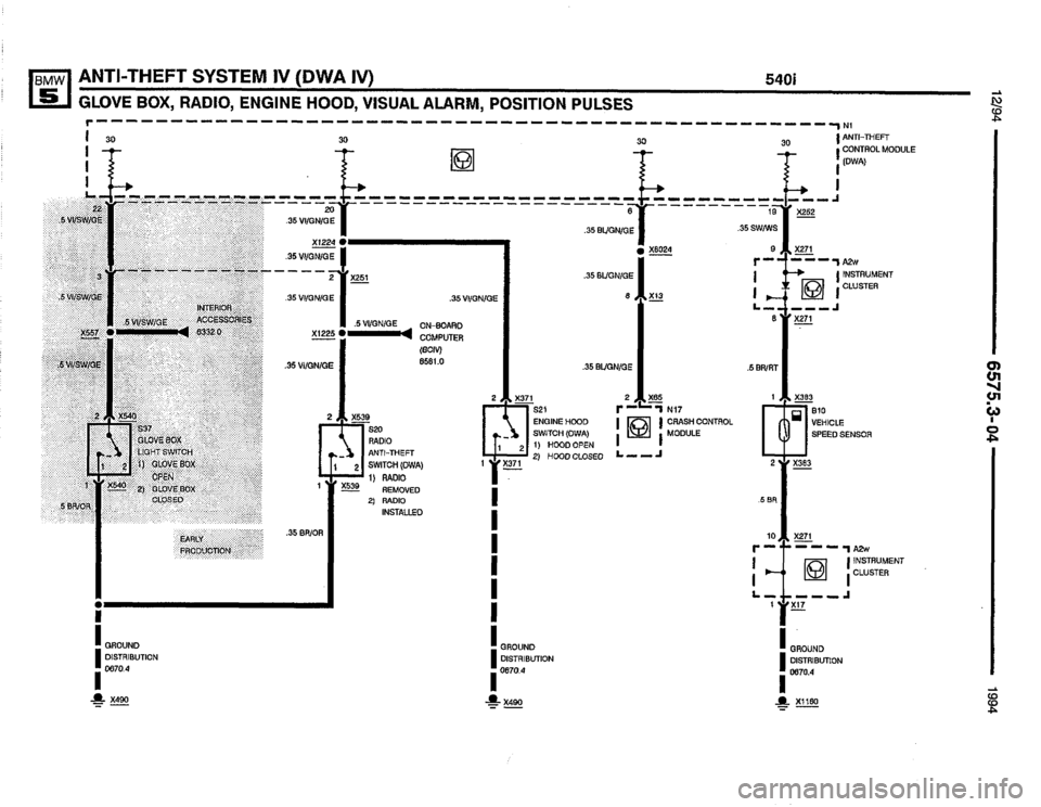 BMW 540i 1994 E34 Electrical Troubleshooting Manual BMW 540i 1994 E34 Electrical Troubleshooting Manual