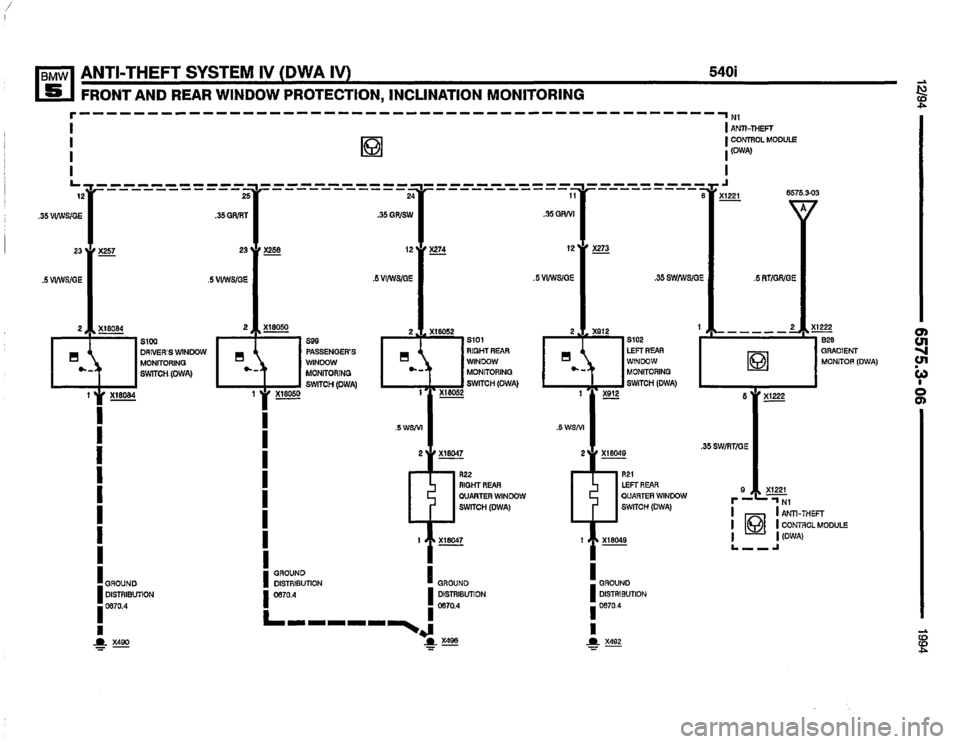 BMW 540i 1994 E34 Electrical Troubleshooting Manual BMW 540i 1994 E34 Electrical Troubleshooting Manual