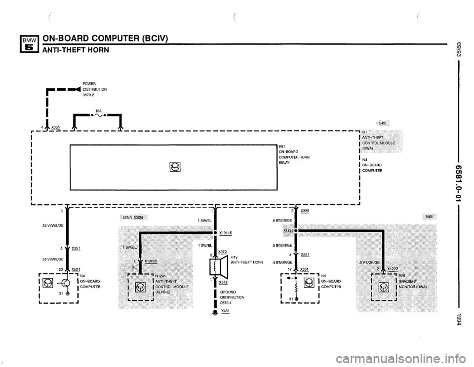 BMW 540i 1994 E34 Electrical Troubleshooting Manual BMW 540i 1994 E34 Electrical Troubleshooting Manual