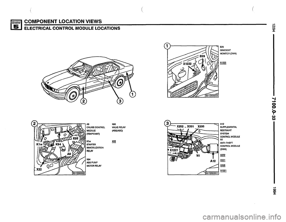 BMW 540i 1994 E34 Electrical Troubleshooting Manual BMW 540i 1994 E34 Electrical Troubleshooting Manual