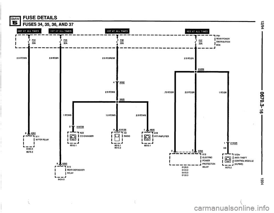 BMW 530it 1994 E34 Electrical Troubleshooting Manual BMW 530it 1994 E34 Electrical Troubleshooting Manual