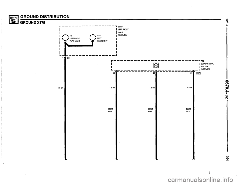 BMW 525i 1994 E34 Electrical Troubleshooting Manual BMW 525i 1994 E34 Electrical Troubleshooting Manual