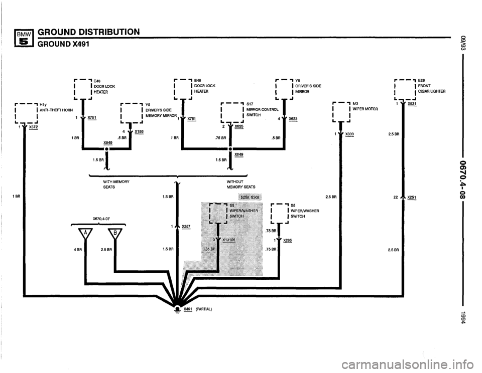 BMW 525i 1994 E34 Electrical Troubleshooting Manual BMW 525i 1994 E34 Electrical Troubleshooting Manual