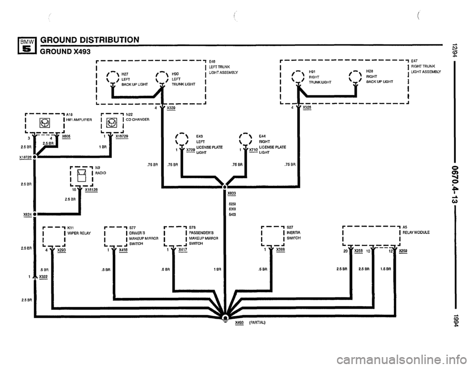 BMW 540i 1994 E34 Electrical Troubleshooting Manual BMW 540i 1994 E34 Electrical Troubleshooting Manual