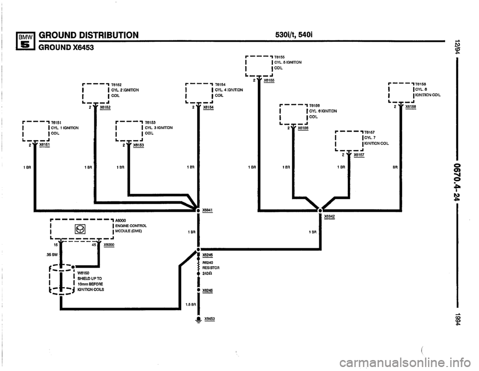 BMW 525i 1994 E34 Electrical Troubleshooting Manual BMW 525i 1994 E34 Electrical Troubleshooting Manual