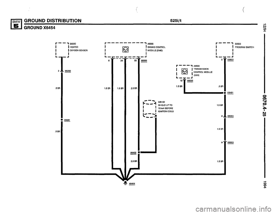 BMW 525i 1994 E34 Electrical Troubleshooting Manual BMW 525i 1994 E34 Electrical Troubleshooting Manual