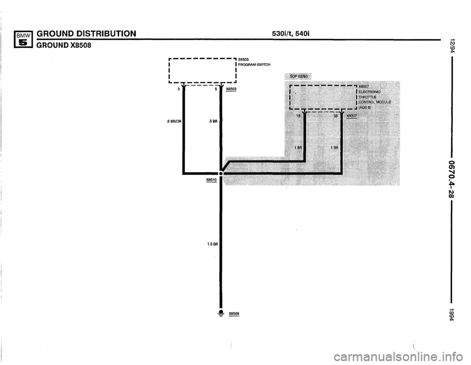 BMW 525i 1994 E34 Electrical Troubleshooting Manual BMW 525i 1994 E34 Electrical Troubleshooting Manual