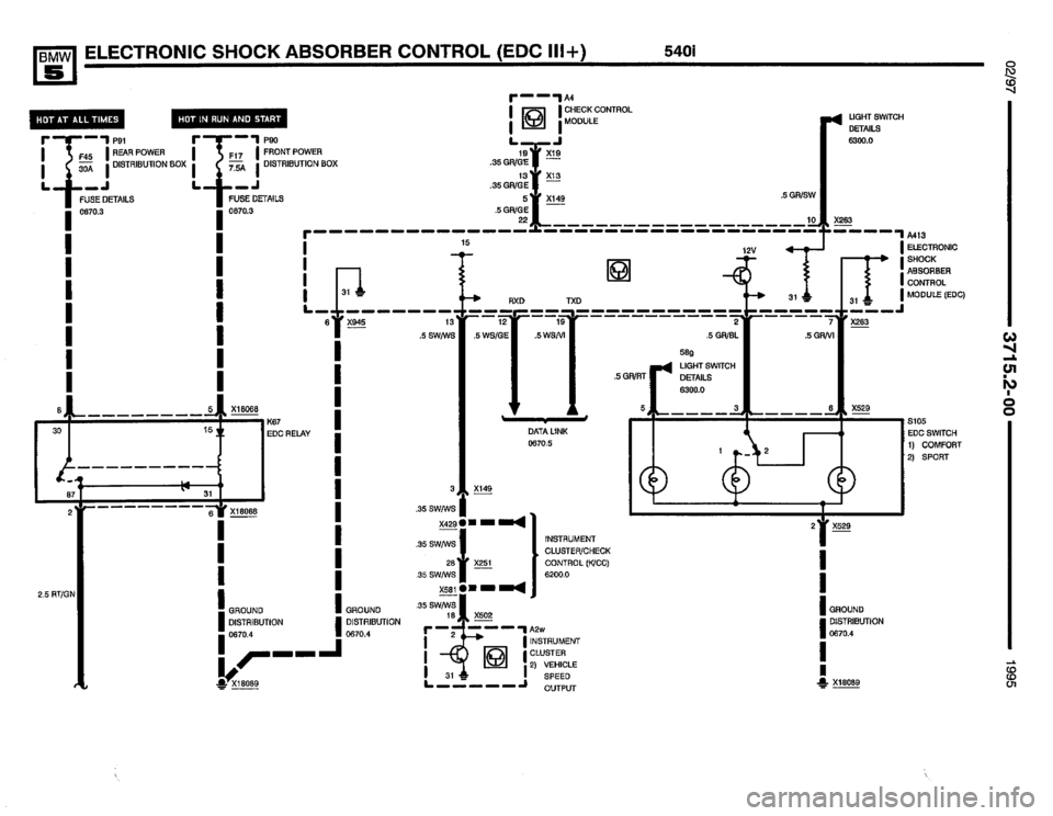 BMW 540i 1995 E34 Electrical Troubleshooting Manual BMW 540i 1995 E34 Electrical Troubleshooting Manual