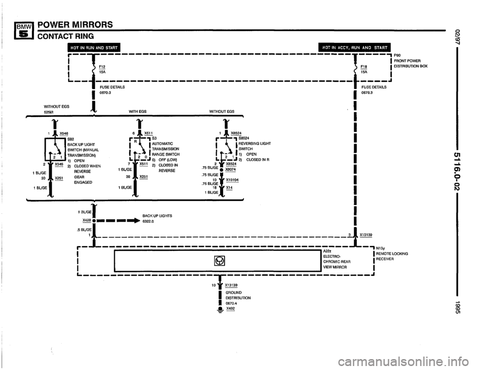 BMW 540i 1995 E34 Electrical Troubleshooting Manual BMW 540i 1995 E34 Electrical Troubleshooting Manual