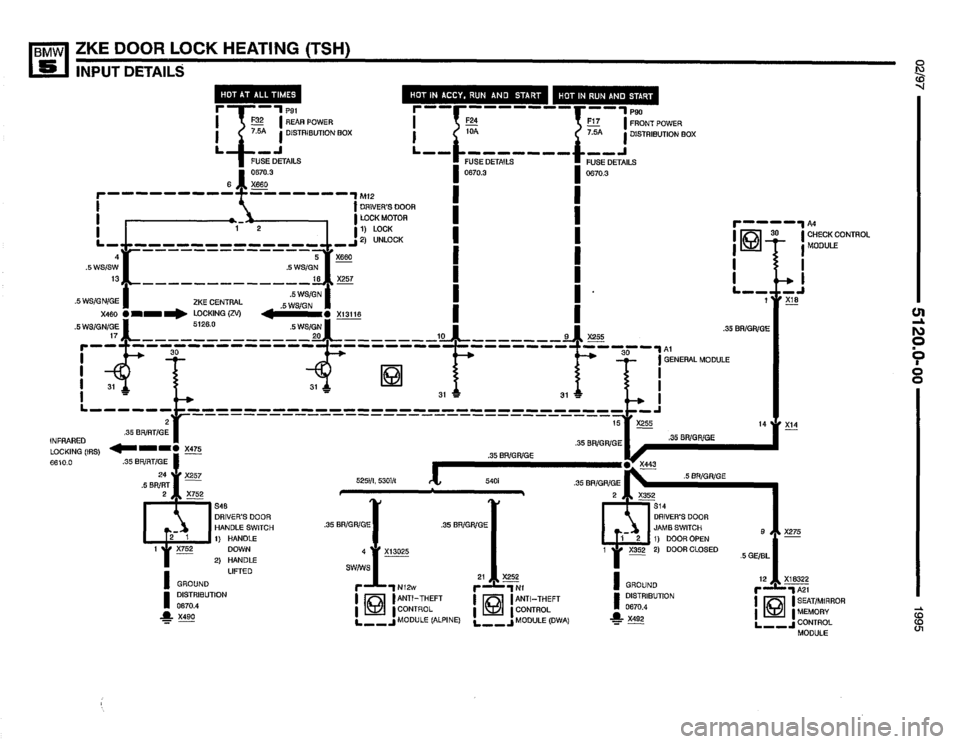 BMW 540i 1995 E34 Electrical Troubleshooting Manual BMW 540i 1995 E34 Electrical Troubleshooting Manual