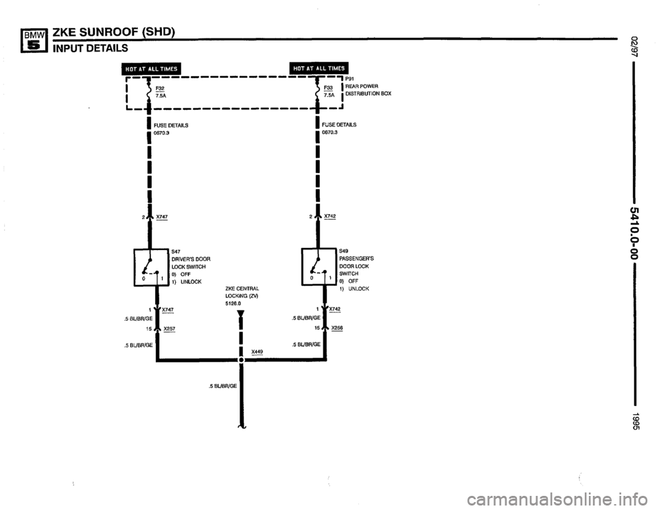 BMW 540i 1995 E34 Electrical Troubleshooting Manual BMW 540i 1995 E34 Electrical Troubleshooting Manual