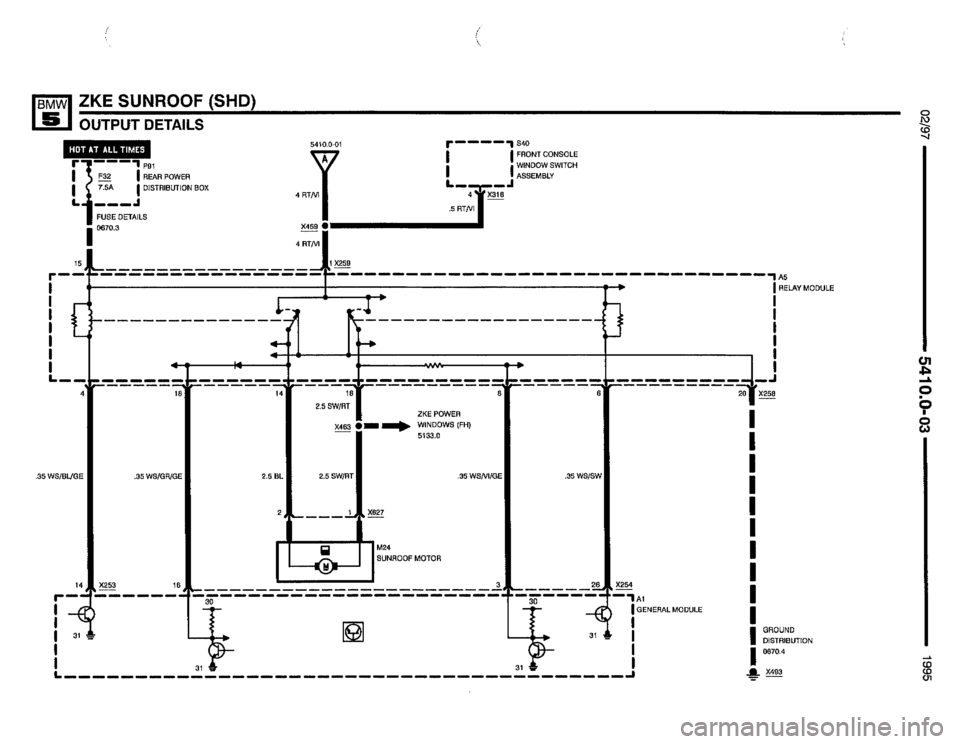 BMW 540i 1995 E34 Electrical Troubleshooting Manual BMW 540i 1995 E34 Electrical Troubleshooting Manual
