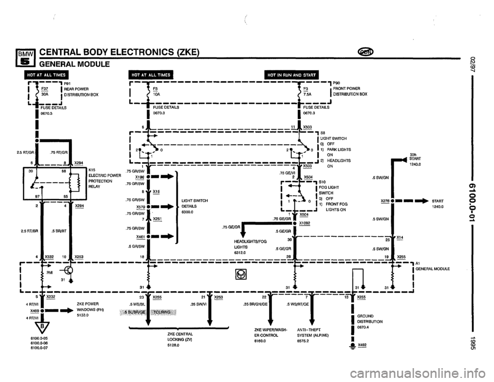 BMW 540i 1995 E34 Electrical Troubleshooting Manual BMW 540i 1995 E34 Electrical Troubleshooting Manual