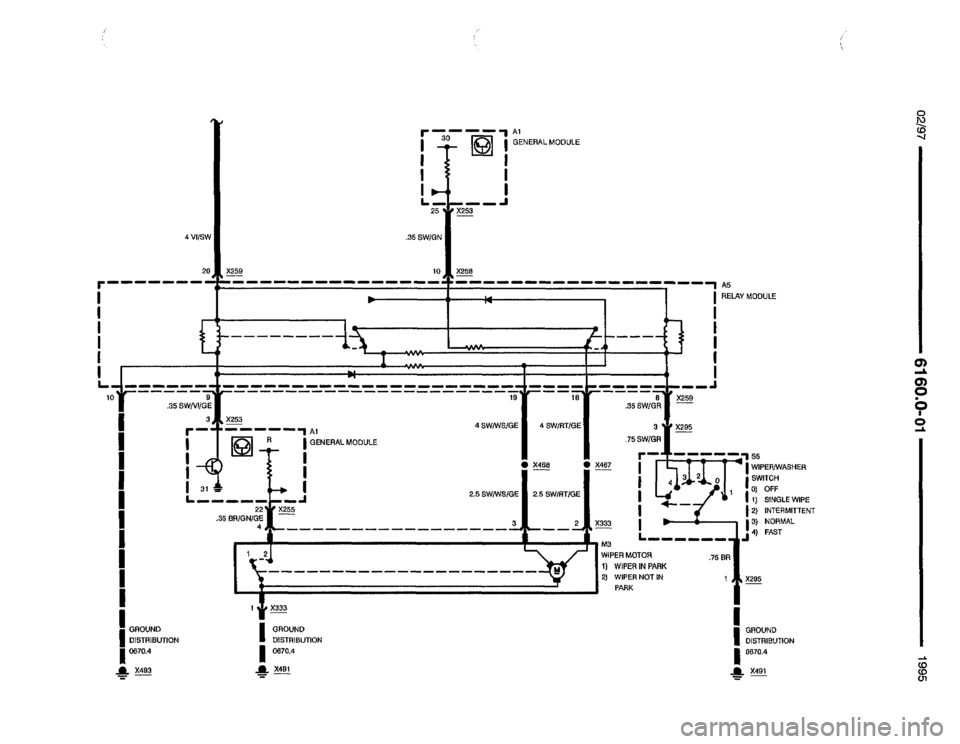 BMW 540i 1995 E34 Electrical Troubleshooting Manual 