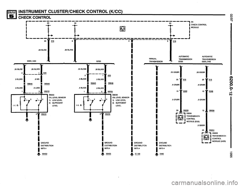 BMW 530i 1995 E34 Electrical Troubleshooting Manual BMW 530i 1995 E34 Electrical Troubleshooting Manual