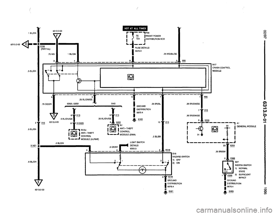BMW 530i 1995 E34 Electrical Troubleshooting Manual BMW 530i 1995 E34 Electrical Troubleshooting Manual