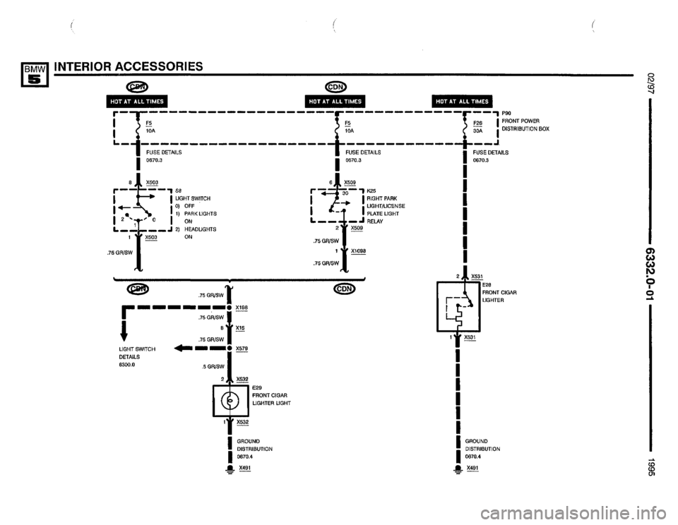 BMW 540i 1995 E34 Electrical Troubleshooting Manual BMW 540i 1995 E34 Electrical Troubleshooting Manual