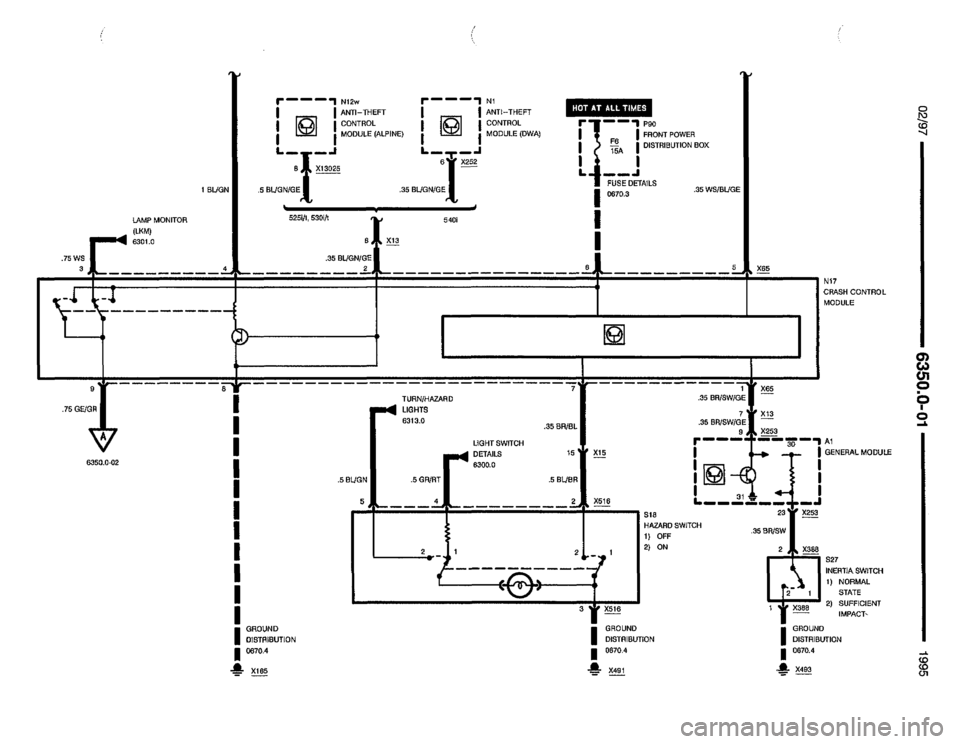 BMW 540i 1995 E34 Electrical Troubleshooting Manual BMW 540i 1995 E34 Electrical Troubleshooting Manual