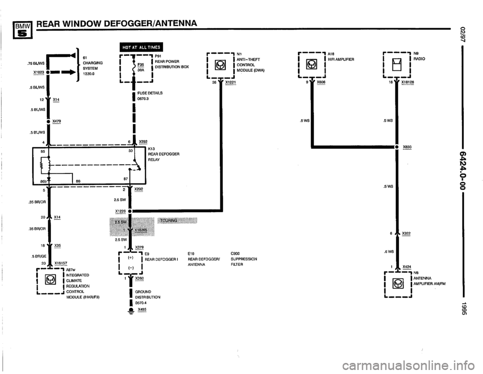 BMW 540i 1995 E34 Electrical Troubleshooting Manual BMW 540i 1995 E34 Electrical Troubleshooting Manual