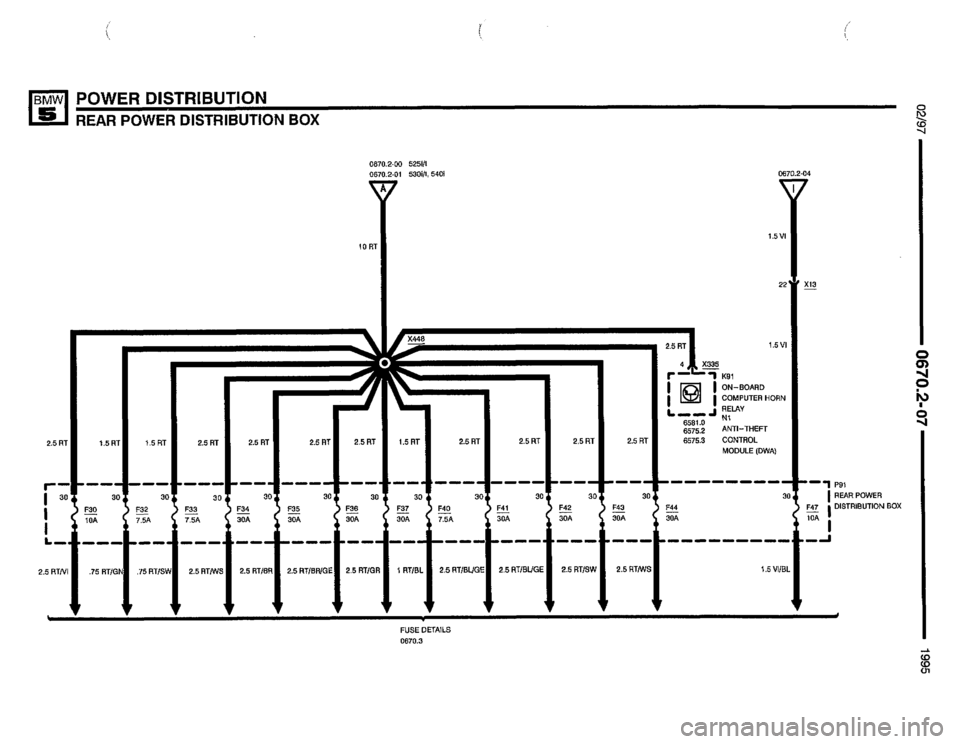 BMW 530i 1995 E34 Electrical Troubleshooting Manual BMW 530i 1995 E34 Electrical Troubleshooting Manual