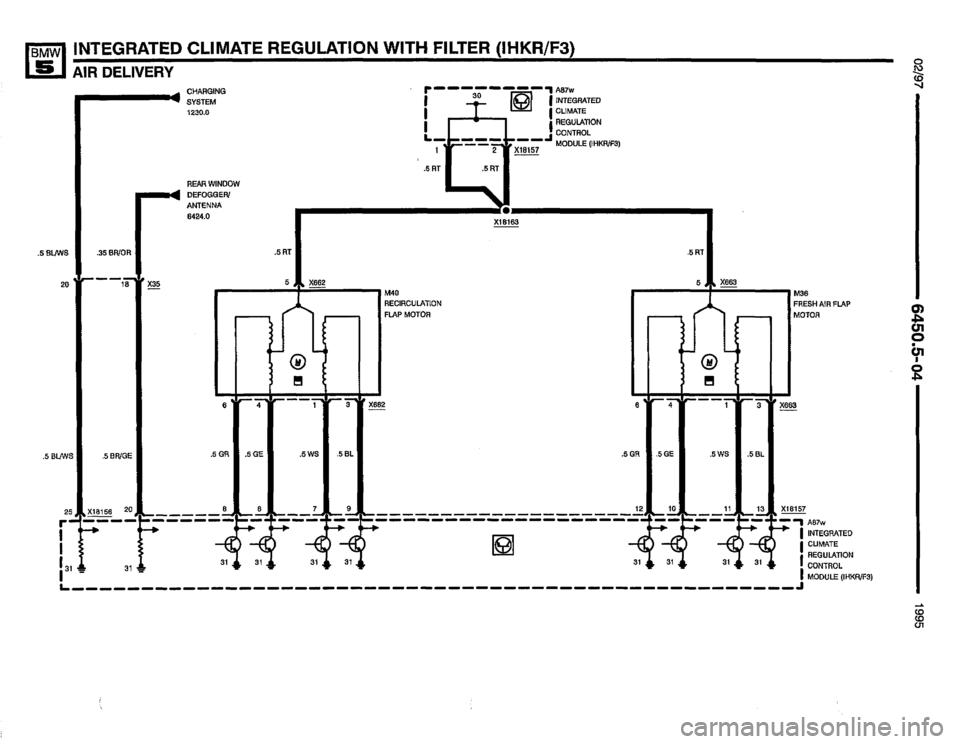 BMW 530i 1995 E34 Electrical Troubleshooting Manual 