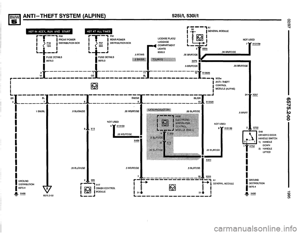 BMW 530i 1995 E34 Electrical Troubleshooting Manual BMW 530i 1995 E34 Electrical Troubleshooting Manual