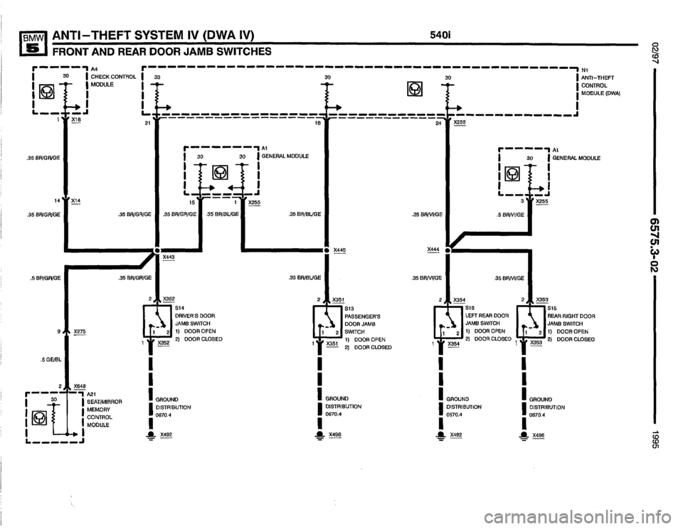 BMW 530i 1995 E34 Electrical Troubleshooting Manual BMW 530i 1995 E34 Electrical Troubleshooting Manual