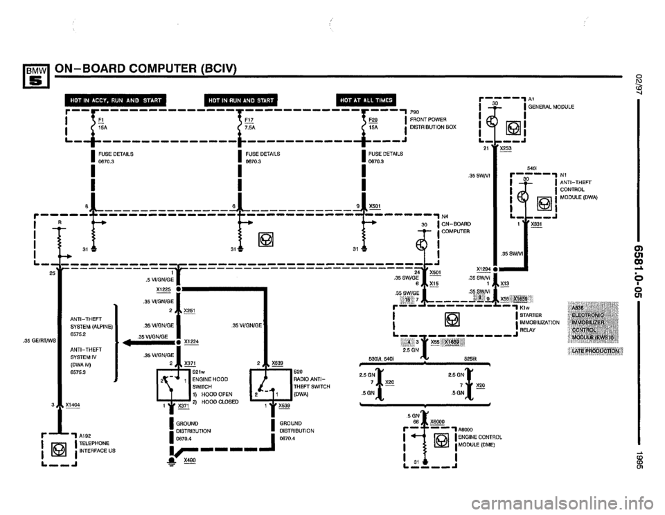 BMW 530i 1995 E34 Electrical Troubleshooting Manual BMW 530i 1995 E34 Electrical Troubleshooting Manual