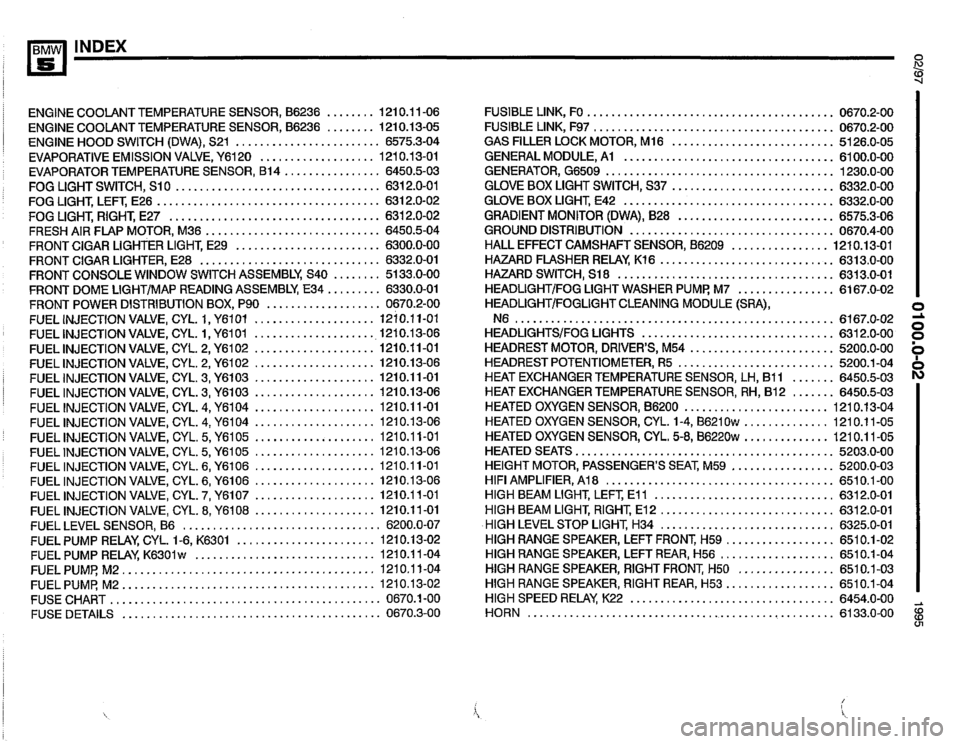 BMW 525it 1995 E34 Electrical Troubleshooting Manual 