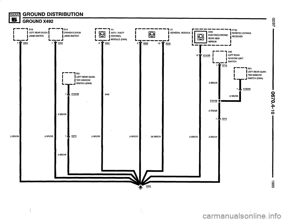 BMW 540i 1995 E34 Electrical Troubleshooting Manual BMW 540i 1995 E34 Electrical Troubleshooting Manual
