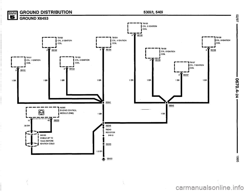 BMW 540i 1995 E34 Electrical Troubleshooting Manual BMW 540i 1995 E34 Electrical Troubleshooting Manual