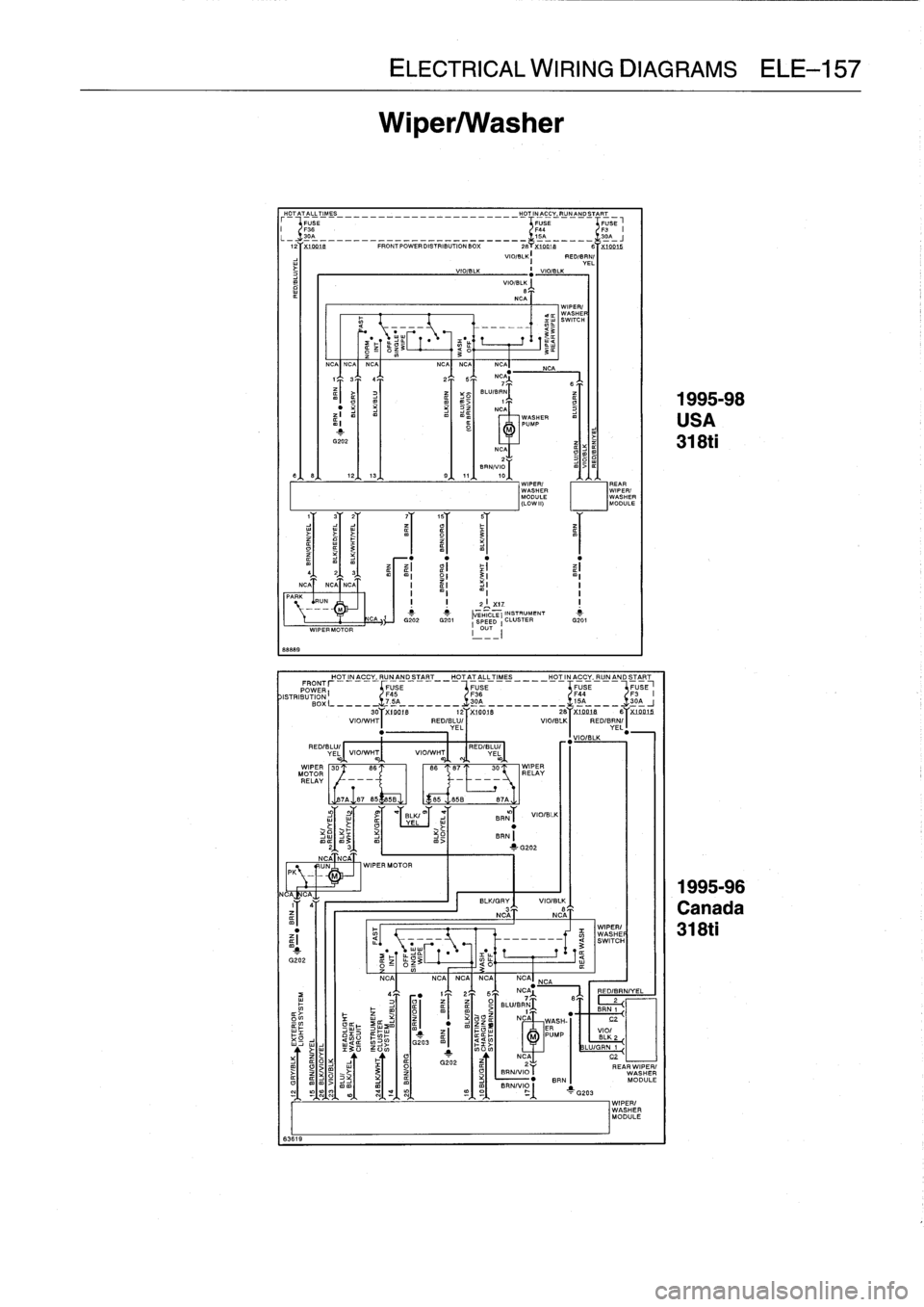 BMW M3 1992 E36 Workshop Manual
H_OTAT_AL_LT_IM_ES______________________H
-
OT
INACCY_,R_UN_A_ND_START
FUSE
FUSEFUSE
F36
F44
F3
1
=
(
_
-
__-____
-
------.
_
=
..
.
.
.
3
~
-
121
x1DD16
FRO
NT
POWER
DIS BMW M3 1992 E36 Workshop Manual
H_OTAT_AL_LT_IM_ES______________________H
-
OT
INACCY_,R_UN_A_ND_START
FUSE
FUSEFUSE
F36
F44
F3
1
=
(
_
-
__-____
-
------.
_
=
..
.
.
.
3
~
-
121
x1DD16
FRO
NT
POWER
DIS