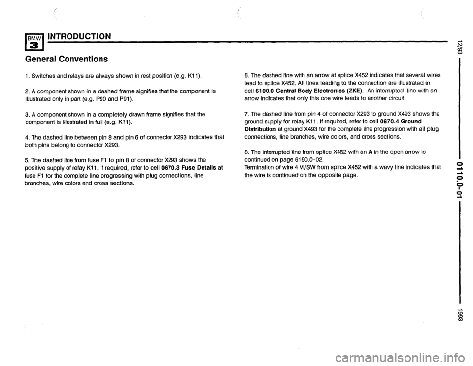 BMW 325i 1993 E36 Electrical Troubleshooting Manual 