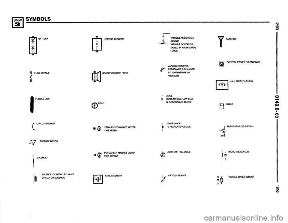 BMW 325is 1993 E36 Electrical Troubleshooting Manual 