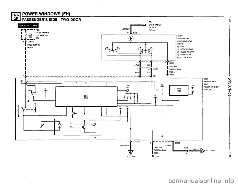 BMW 318i 1993 E36 Electrical Troubleshooting Manual BMW 318i 1993 E36 Electrical Troubleshooting Manual