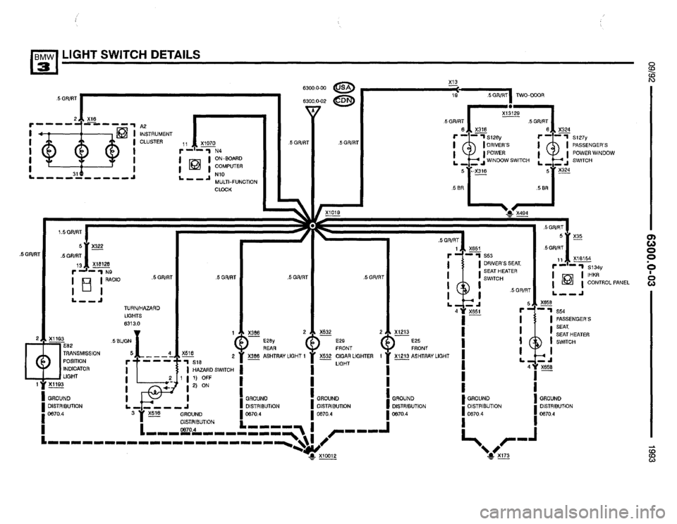BMW 318i 1993 E36 Electrical Troubleshooting Manual BMW 318i 1993 E36 Electrical Troubleshooting Manual