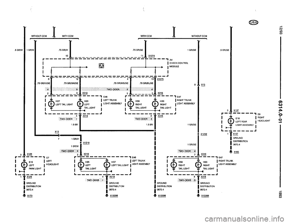 BMW 318i 1993 E36 Electrical Troubleshooting Manual BMW 318i 1993 E36 Electrical Troubleshooting Manual