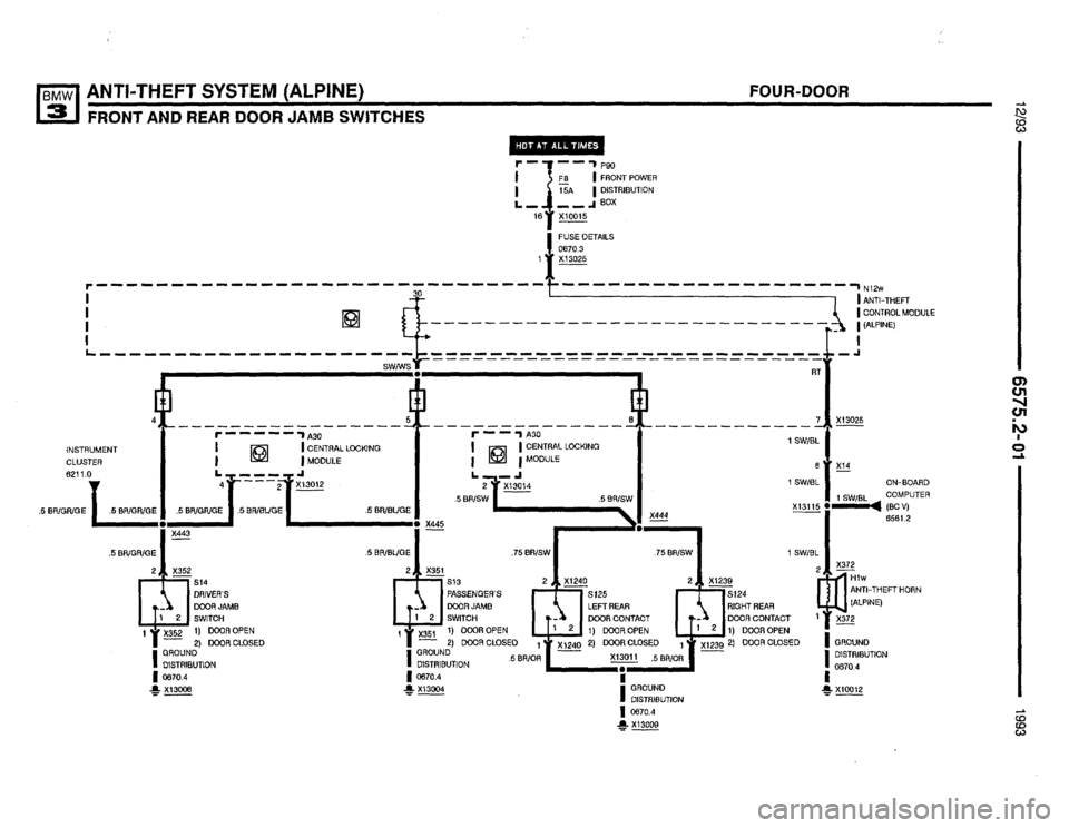 BMW 318i 1993 E36 Electrical Troubleshooting Manual BMW 318i 1993 E36 Electrical Troubleshooting Manual
