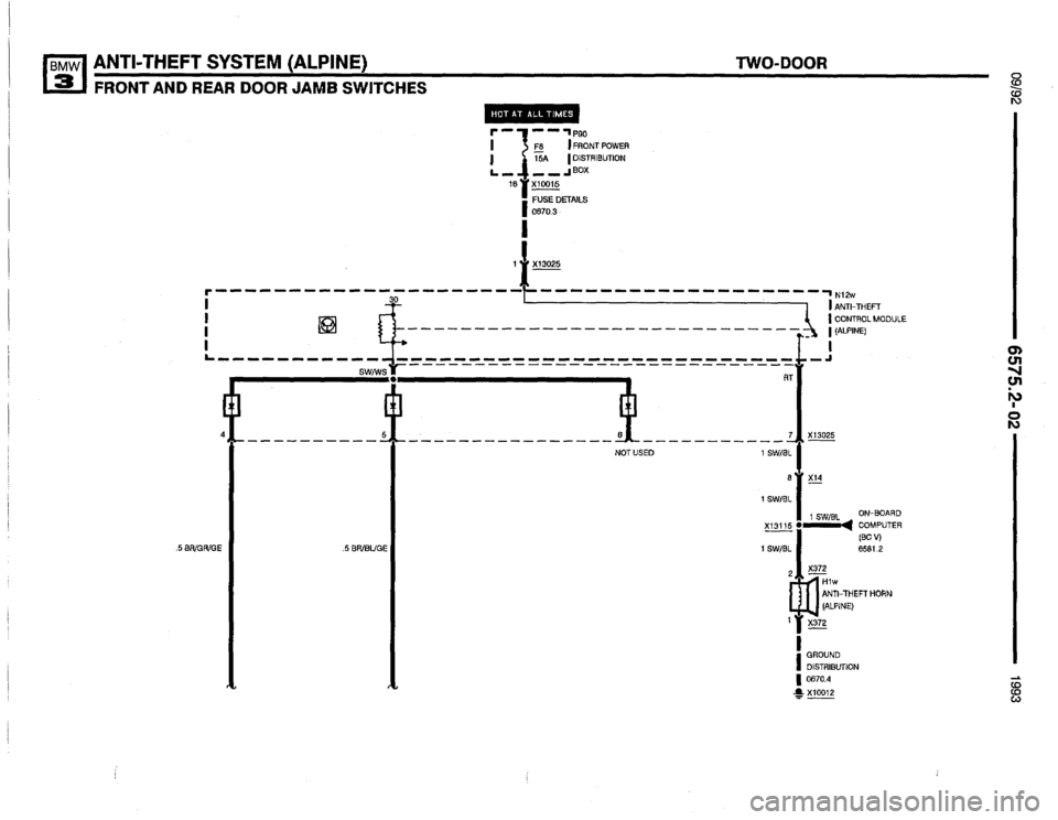 BMW 318i 1993 E36 Electrical Troubleshooting Manual BMW 318i 1993 E36 Electrical Troubleshooting Manual