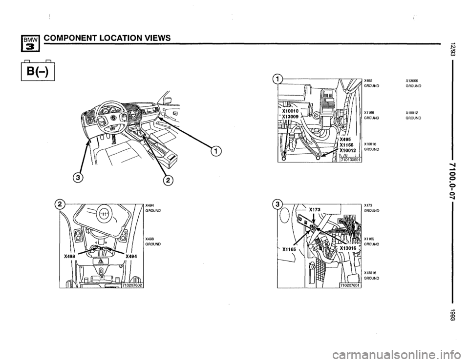 BMW 325is 1993 E36 Electrical Troubleshooting Manual 