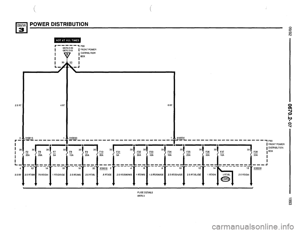 BMW 325i 1993 E36 Electrical Troubleshooting Manual 