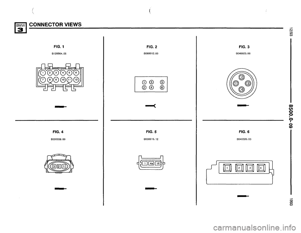 BMW 325is 1993 E36 Electrical Troubleshooting Manual 