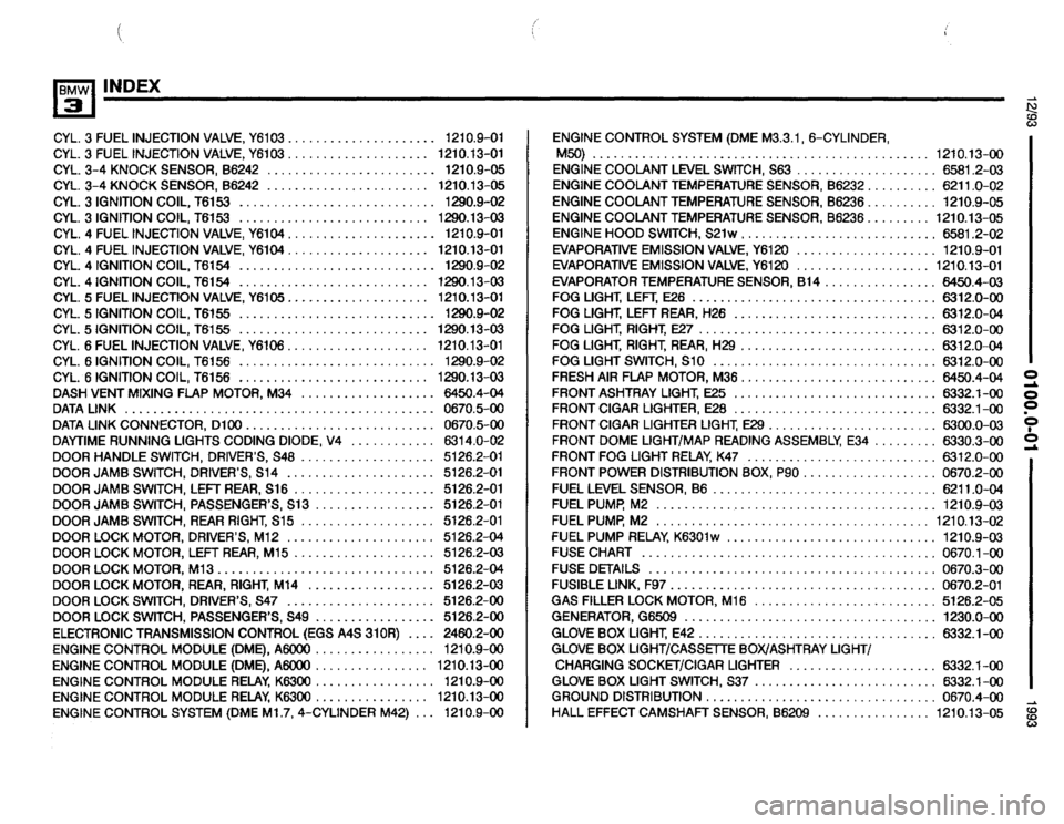 BMW 318is 1993 E36 Electrical Troubleshooting Manual 