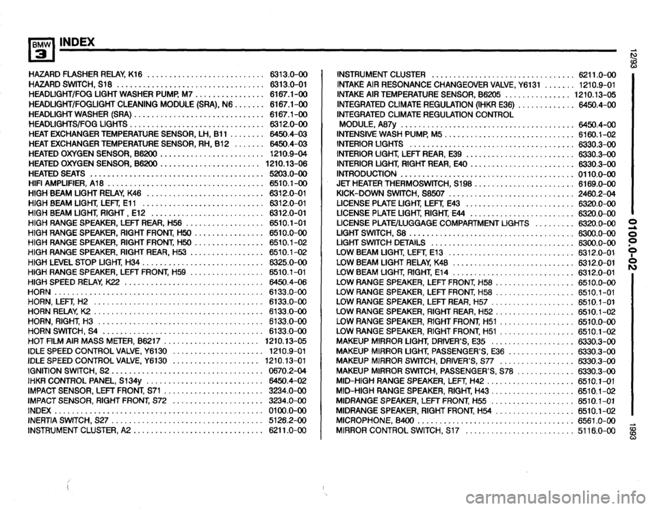 BMW 318is 1993 E36 Electrical Troubleshooting Manual 