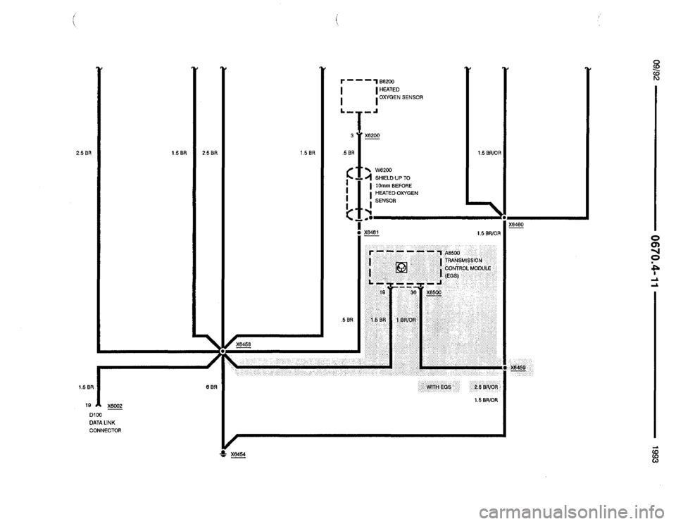 BMW 325i 1993 E36 Electrical Troubleshooting Manual 