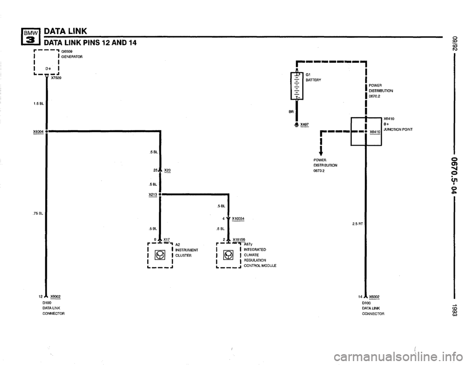 BMW 325i 1993 E36 Electrical Troubleshooting Manual 