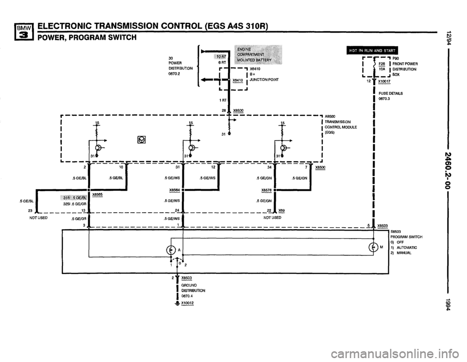 BMW 325i 1994 E36 Electrical Troubleshooting Manual BMW 325i 1994 E36 Electrical Troubleshooting Manual