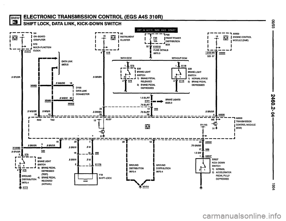 BMW 325i 1994 E36 Electrical Troubleshooting Manual BMW 325i 1994 E36 Electrical Troubleshooting Manual
