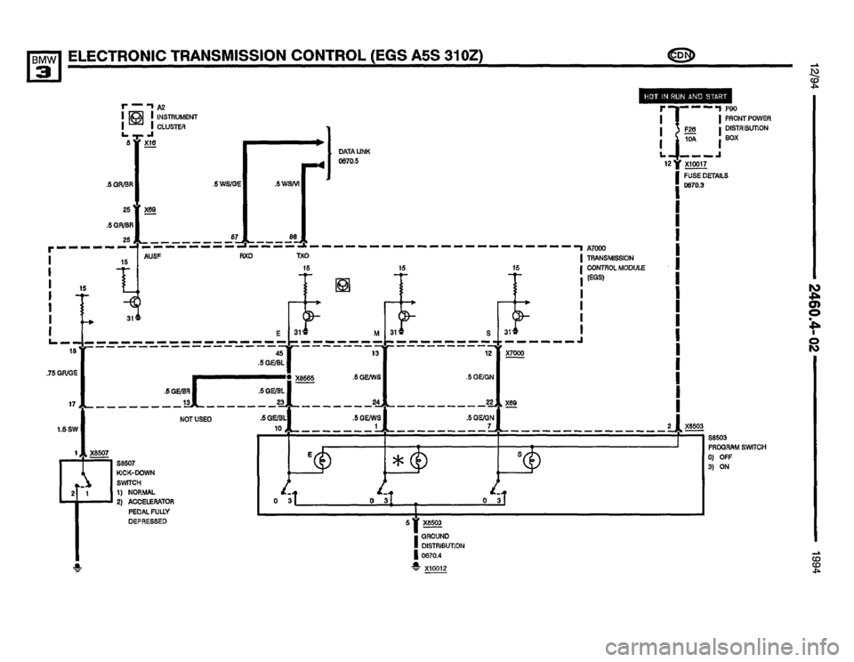 BMW 325i 1994 E36 Electrical Troubleshooting Manual BMW 325i 1994 E36 Electrical Troubleshooting Manual