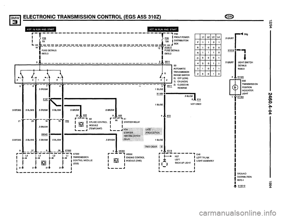 BMW 325i 1994 E36 Electrical Troubleshooting Manual BMW 325i 1994 E36 Electrical Troubleshooting Manual